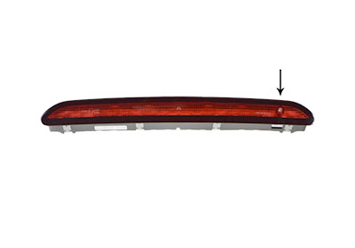 Feu de stop, led, rouge foncé