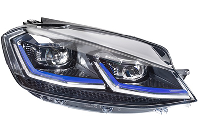Phare avant droit, led, feu directionnel, modèle gte hybrid