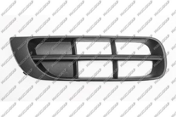 Grille de pare-chocs avant droite, sans antibrouillard