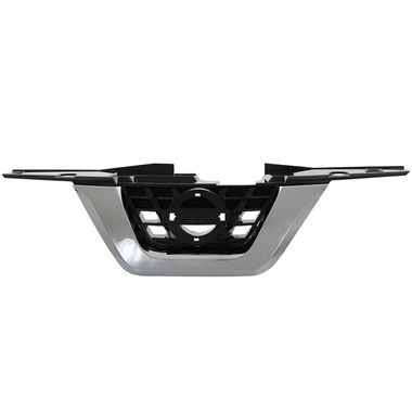 Grille de calandre, chromée/noire, sans emplacements radars et caméra, modèle visia/acenta