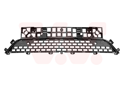 Grille de pare-chocs avant inférieure, modèle sans assistant de freinage, avec emplacements radars