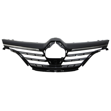 Grille de calandre, noire, avec 2 moulures chromées, modèle avec régulateur de vitesse à partir de 09/2020