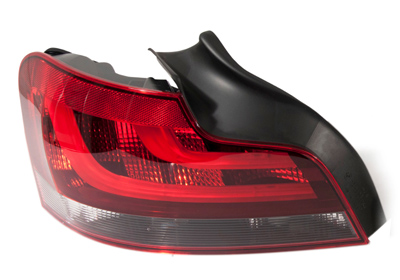 Feu arrière gauche, rouge et blanc, foncé,  modèle coupé/cabriolet, à partir de 04/2011