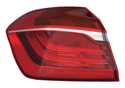 Feu arrière gauche, sur aile, led, modèle Active tourer