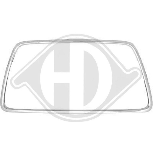 Contour grille de pare-chocs avant, chromé, modèle sportback