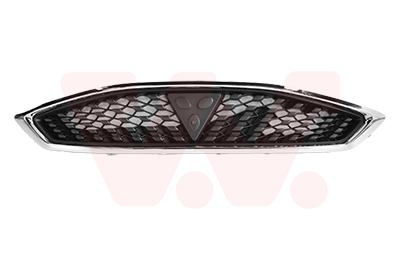 Grille de calandre, noire, avec moulure chromée, modèle à partir de 04/2016