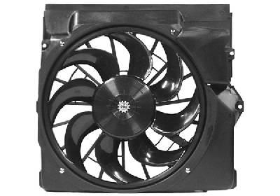 Cadre avec hélice et moteur ventilateur, modèle avec climatisation jusque 09/1992