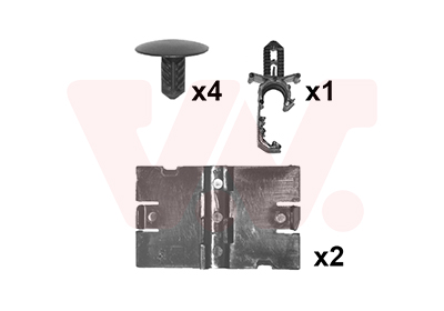 Kit de fixation de capot moteur