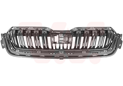 Grille de calandre, noire satiné