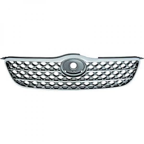 Grille de calandre, chromée