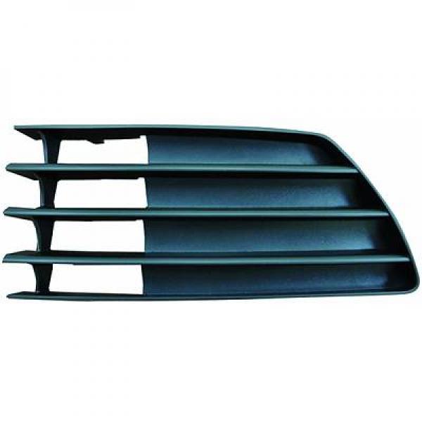 Grille de pare-chocs avant, gauche, sans emplacement antibrouillard