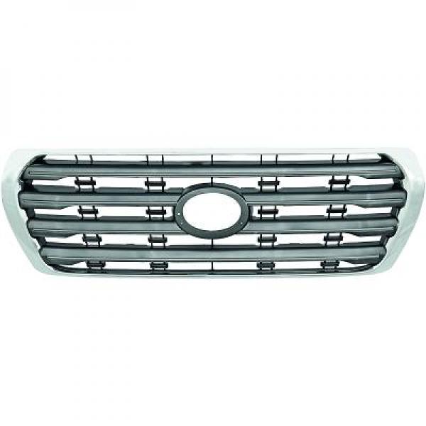 Grille de calandre, chromée/argent