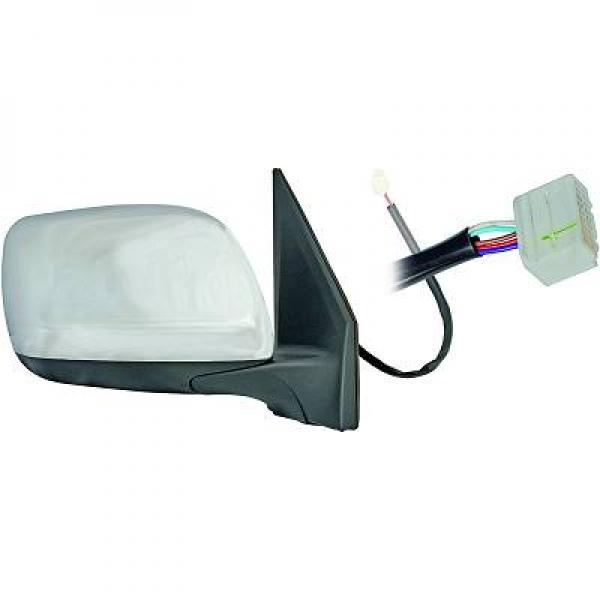 Rétroviseur droit, chrome, électrique, rabattable électriquement, chauffant