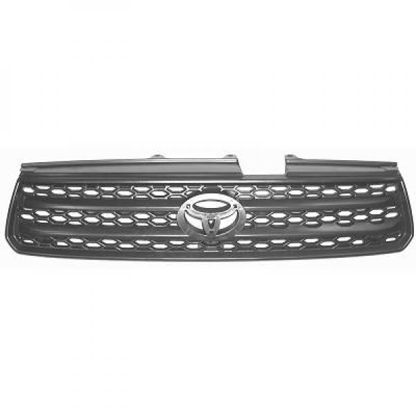 Grille de calandre, noire mat