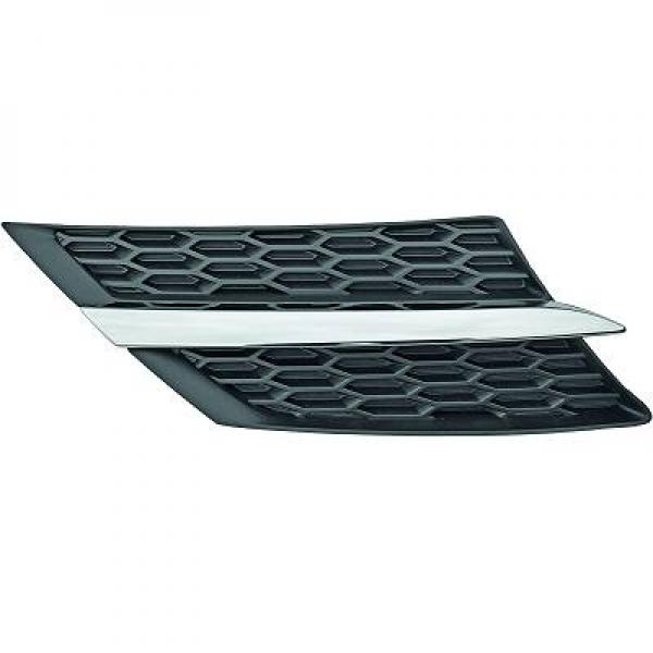 Grille de calandre avant gauche