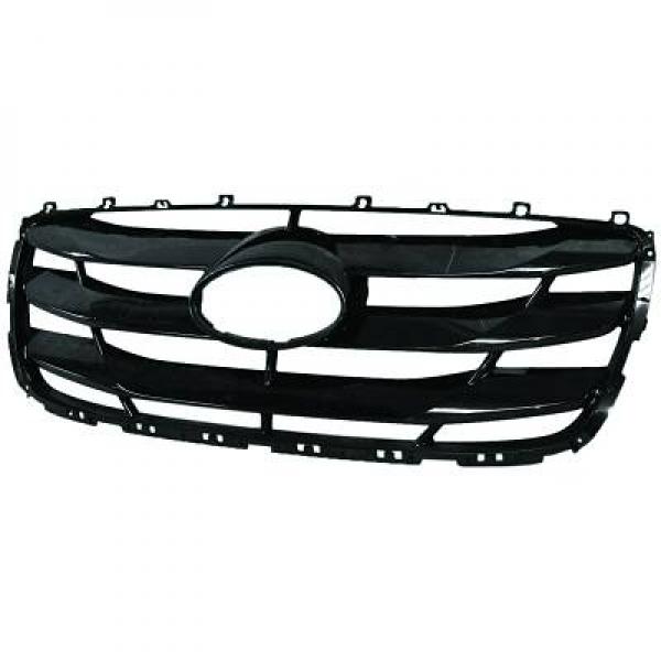 Grille de calandre, noire