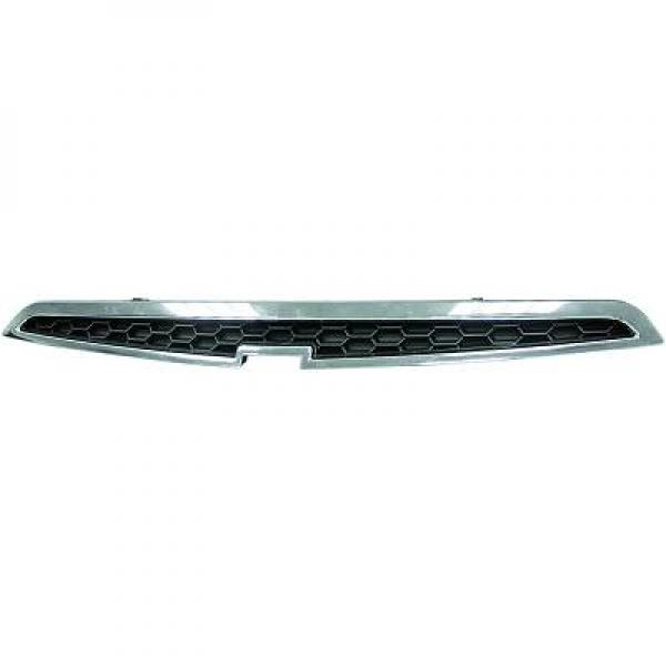 Grille de calandre, supérieure, chromée, sauf modèle sport