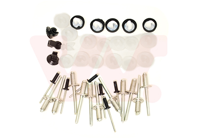 Kit agrafes de porte avant
