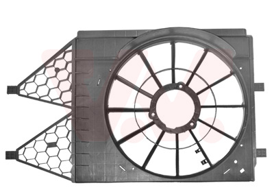 Cadre Ventilateur, pour radiateur 650 mm, modèle 1.0