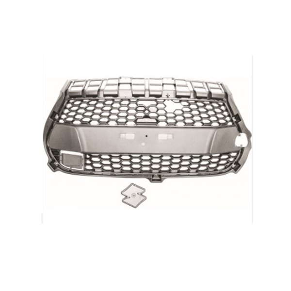 Grille de pare-chocs avant centrale, noire, modèle sport