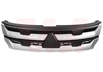 Grille de calandre, argent