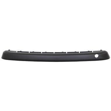 Bandeau de pare-chocs avant central, noir, sans emplacements radars