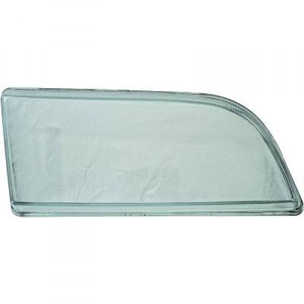 Glace de phare avant droit, lampe h7/h7