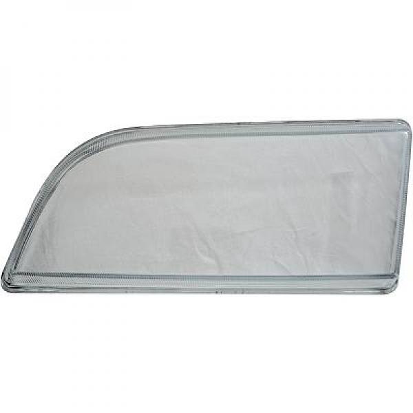 Glace de phare avant gauche, lampe h7/h7