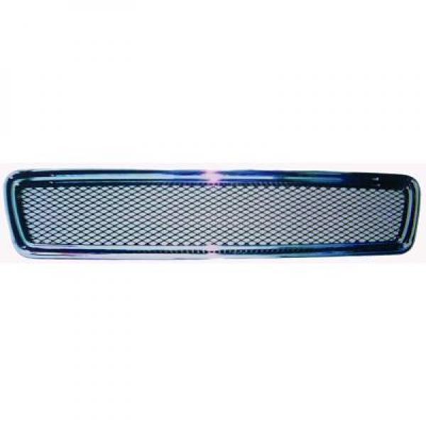Grille de calandre, chromée, modèle nid d'abeille