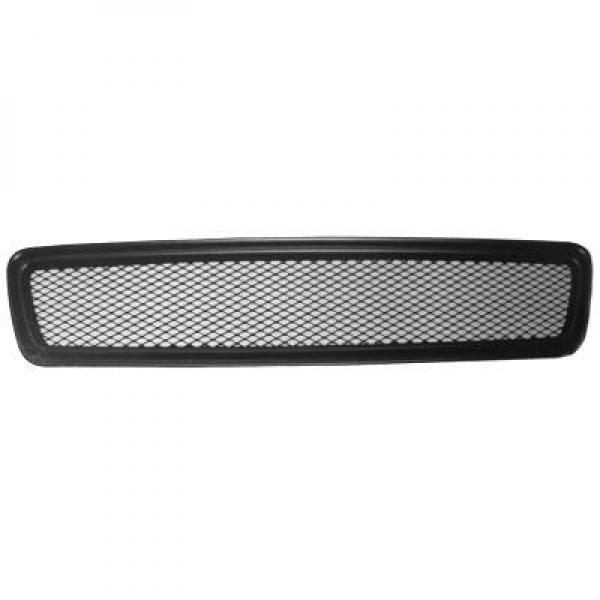 Grille de calandre, noire, modèle nid d'abeille
