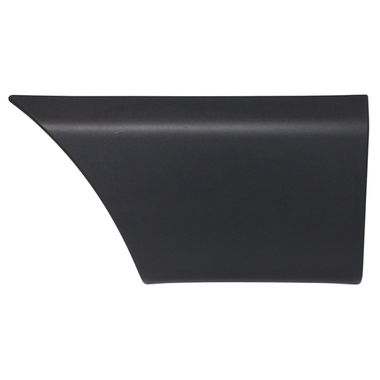 Moulure d'aile arrière gauche, noire, partie arrière (petite moulure)