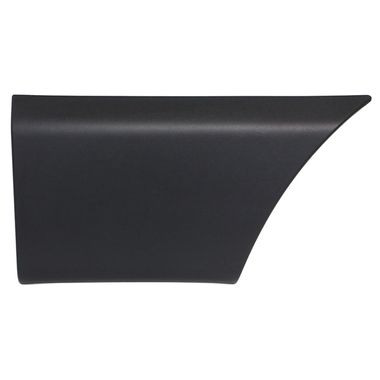 Moulure d'aile arrière droite, noire, partie arrière (petite moulure)