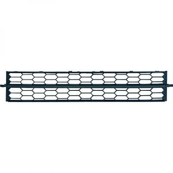 Grille de pare-chocs avant centrale, modèle sans emplacement antibrouillard