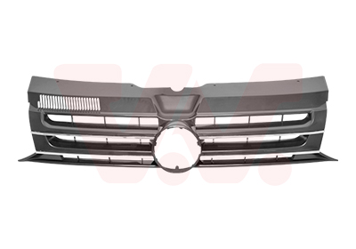 Grille de calandre, noire, avec moulure chromée
