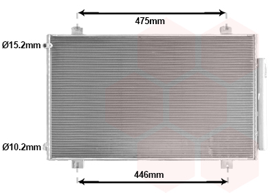 Condenseur avec bouteille 1.6 i-dtec et 2.0 Type-R