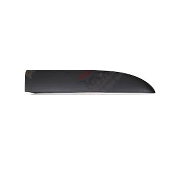 Moulure porte avant droit, noire