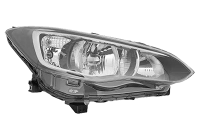 Phare avant droit, lampes h11+hb3
