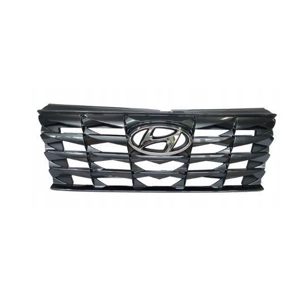 Grille calandre, noir et logo chromée