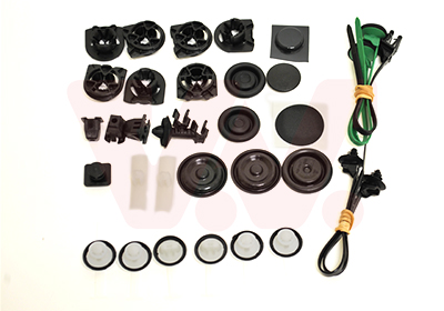 Kit agrafes de porte avant