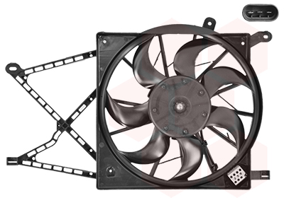 Cadre   helice   moteur ventilateur essence, sans climatisation auto derrière le radiateur (incl. 3742744)