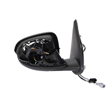 Rétroviseur droit, à peindre, électrique, chauffant, sans glace, sans coquille, avec emplacement éclairage au sol