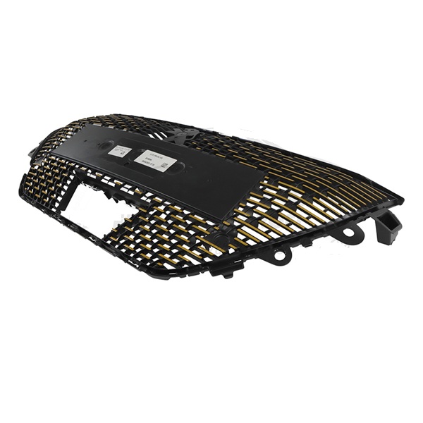 Grille de calandre avant, jaune faro, avec emplacements radars