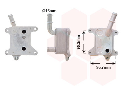 Radiateur d'huile pour moteur 1.0 sce