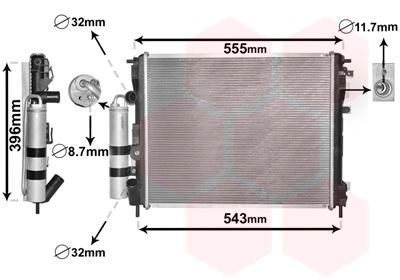 Module Refroidissement (Radiateur+Condensateur)