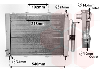 Module Refroidissement (Radiateur+Condensateur)