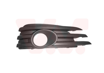 Grille de pare-chocs avant, droite,  forme rond, avec emplacement antibrouillard