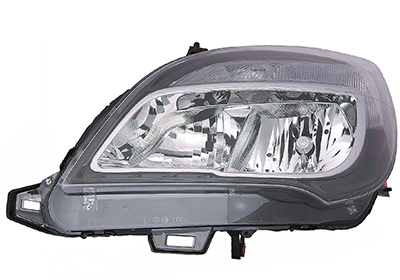Phare avant gauche, lampes h7+h1