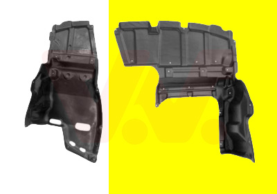 Spoiler de pare-chocs avant droit