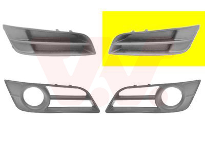 Grille de pare-chocs avant gauche, sans emplacement antibrouillard