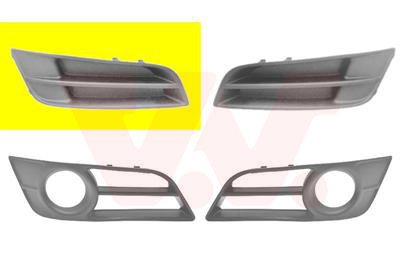 Grille de pare-chocs avant droit, sans emplacement antibrouillard